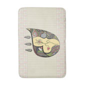 Tapis De Bain Une Fleur Dans Le Mat Du Bain (Devant (Vertical))