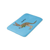 Tapis De Bain Une jolie illustration de kangourou australien (Angle)