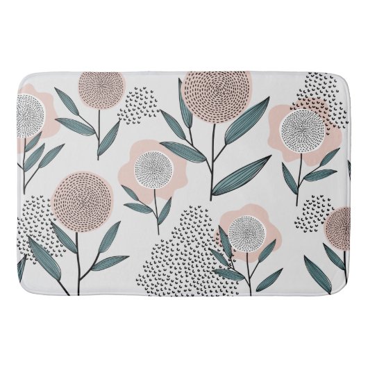 Tapis De Bain Une rose (Devant)