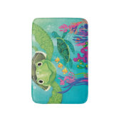 Tapis De Bain Une Secourt de tortue de mer (Devant (Vertical))