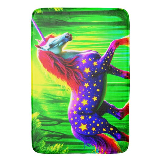 Tapis De Bain Unicorne (devant Vertical)