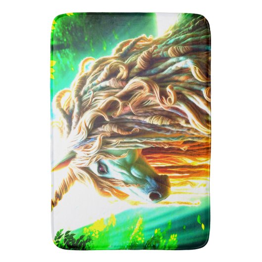 Tapis De Bain Unicorne (devant Vertical)