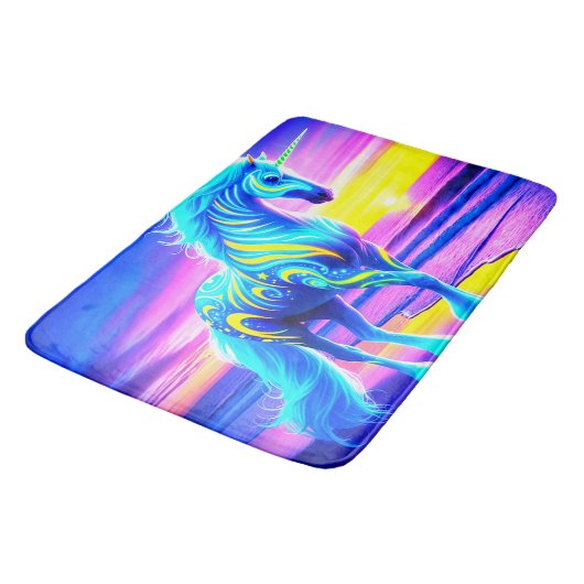 Tapis De Bain Unicorne (Angle)