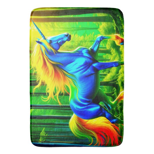 Tapis De Bain Unicorne (devant Vertical)