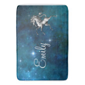 Tapis De Bain Unicorne céleste personnalisable (devant Vertical)