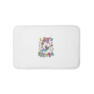 Tapis De Bain Unicorne Mexicaine Fiesta Guitare Débardeur de des