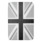 Tapis De Bain Union Jack monochrome/conception de drapeau (devant Vertical)