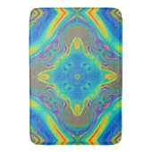 Tapis De Bain Unique couleur Abstrait (devant Vertical)