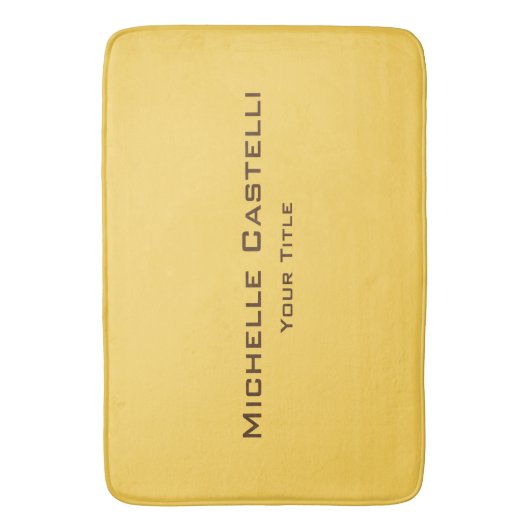 Tapis De Bain Unique professionnel classique simple (devant Vertical)