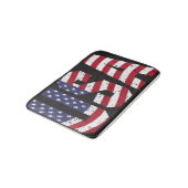 Tapis De Bain United States of America Flag Bath Mat (Angle)