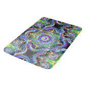Tapis De Bain Univers Mandala Couleurs Psychédéliques (Angle)