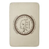 Tapis De Bain Université de Beringia Mammoth (devant Vertical)