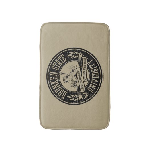 Tapis De Bain Université d'État de Drunken (Devant (Vertical))