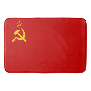 Tapis De Bain URSS Union soviétique Faucille et marteau communis