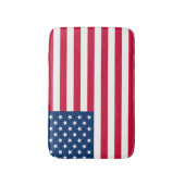 Tapis De Bain USA Flag Bath Mat États-Unis d'Amérique (Devant (Vertical))