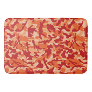 Tapis De Bain Usine de camouflage d'abricot