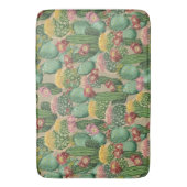 Tapis De Bain Usines de floraison assorties de cactus (devant Vertical)