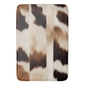 Tapis De Bain Vache agricole rustique Imprimer Cowboy Pays de l' (devant Vertical)