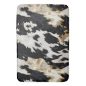Tapis De Bain Vache blanche noire (devant Vertical)