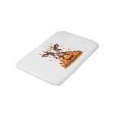 Tapis De Bain Vache citrouille Patch (Angle)