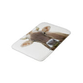 Tapis De Bain Vache ferme animal moderne mignon (Angle)