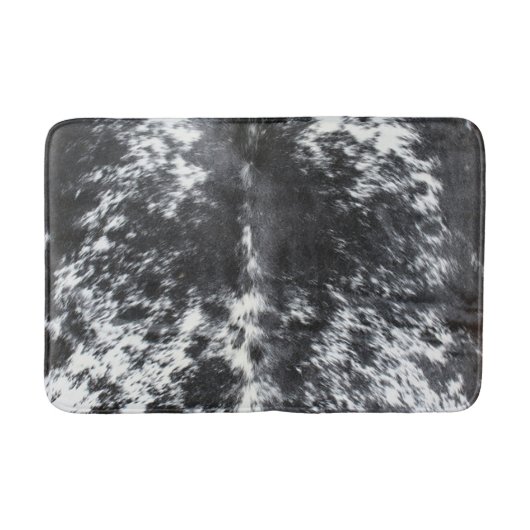 Tapis De Bain Vache noire de l'Ouest Imprimer (Devant)