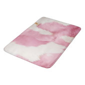 Tapis De Bain Vachette blanche blanche blanche blanche blanche b (Angle)