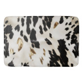 Tapis De Bain Vachette noire blanche sud-ouest (Devant)