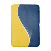 Tapis De Bain vague Abstraite, moderne, simple, design élégant (Devant (Vertical))