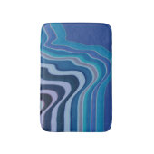 Tapis De Bain Vague bleue (Devant (Vertical))