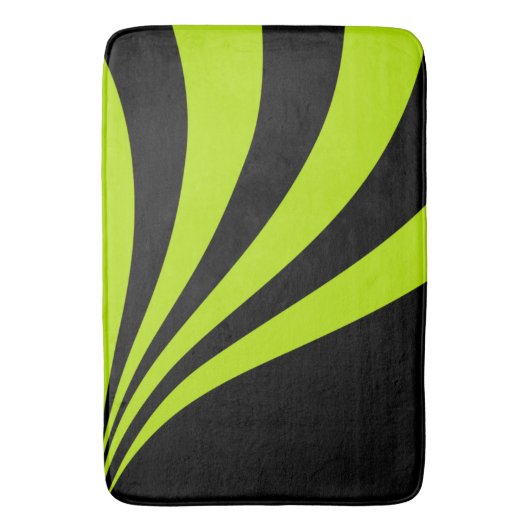 Tapis De Bain Vague de chaux (devant Vertical)