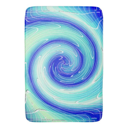 Tapis De Bain Vague de glace..... (devant Vertical)