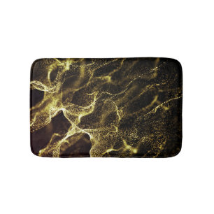 Tapis De Bain Vague de points futuristes : Arrière - plan dynami