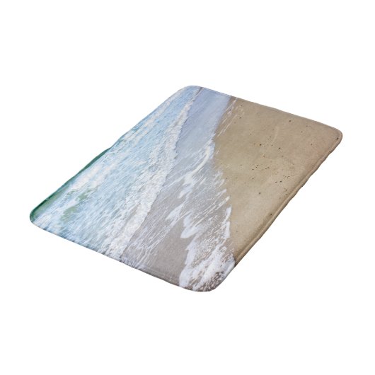 Tapis De Bain Vagues de plage (Angle)