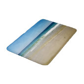 Tapis De Bain Vagues de plage d'océan (Angle)
