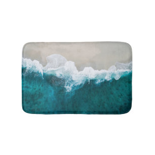 Tapis De Bain Vagues maritimes - Côte des Maldives
