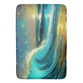 Tapis De Bain Vagues océaniques clignantes (devant Vertical)