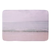 Tapis De Bain Vagues océaniques Pastel doux 5 (Devant)