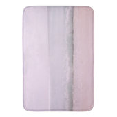 Tapis De Bain Vagues océaniques Pastel doux 5 (devant Vertical)