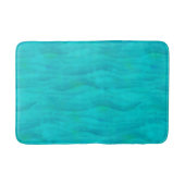 Tapis De Bain Vagues Turquoise (Devant)