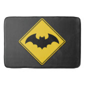 Tapis De Bain Vampire Bat Avertissement Halloween (Devant)