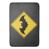 Tapis De Bain Vampire Bat Avertissement Halloween (devant Vertical)