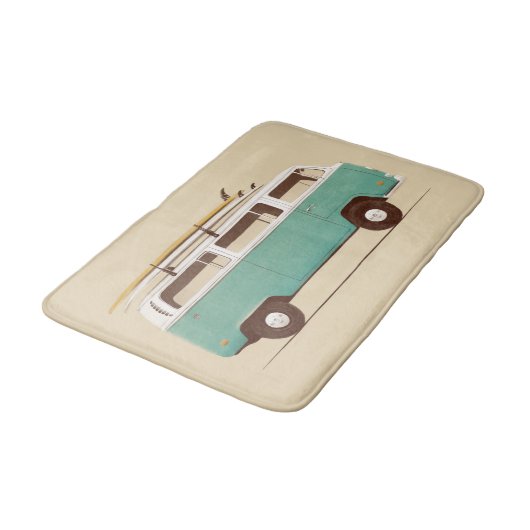 Tapis De Bain Van bleu | Florent Bodart (Angle)