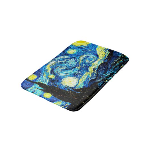 Tapis De Bain Van Gogh - Nuit étoilée (Angle)