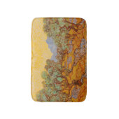 Tapis De Bain Van Gogh Olive Trees Soleil Jaune Ciel (Devant (Vertical))