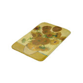 Tapis De Bain Van Gogh - Vase avec 15 tournesols (Angle)