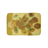 Tapis De Bain Van Gogh - Vase avec 15 tournesols (Devant)