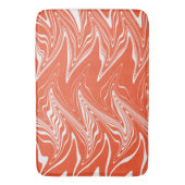 Tapis De Bain Varé - orange et blanc (devant Vertical)