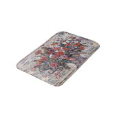 Tapis De Bain Vase de fleurs, Zinnias de Maurice Prendergast (Angle)