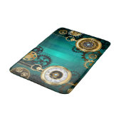 Tapis De Bain Veille bijoux Steampunk sur un Arrière - plan vert (Angle)